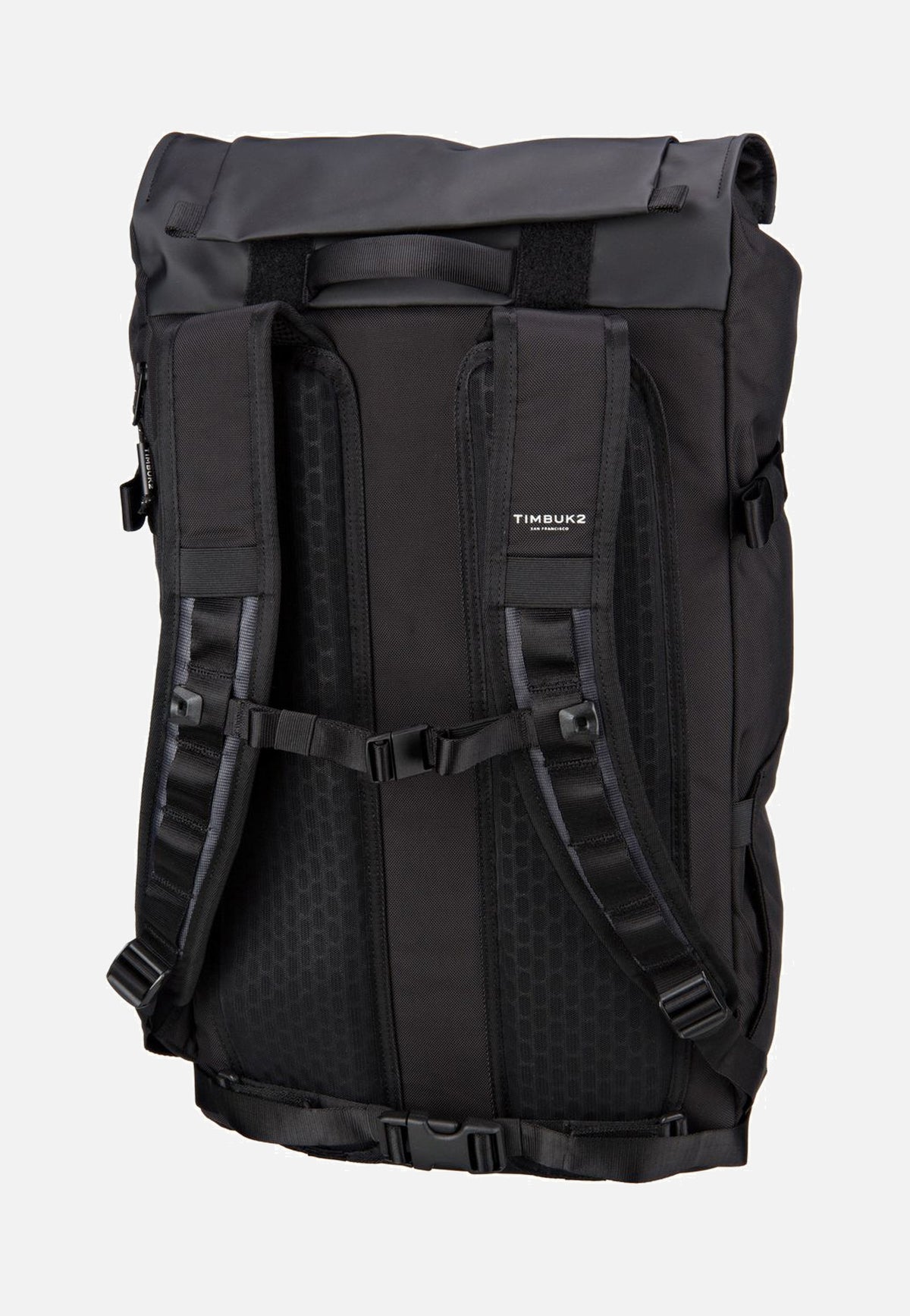 Timbuk2 Clark Pack Jet Black Rolltop Rucksack