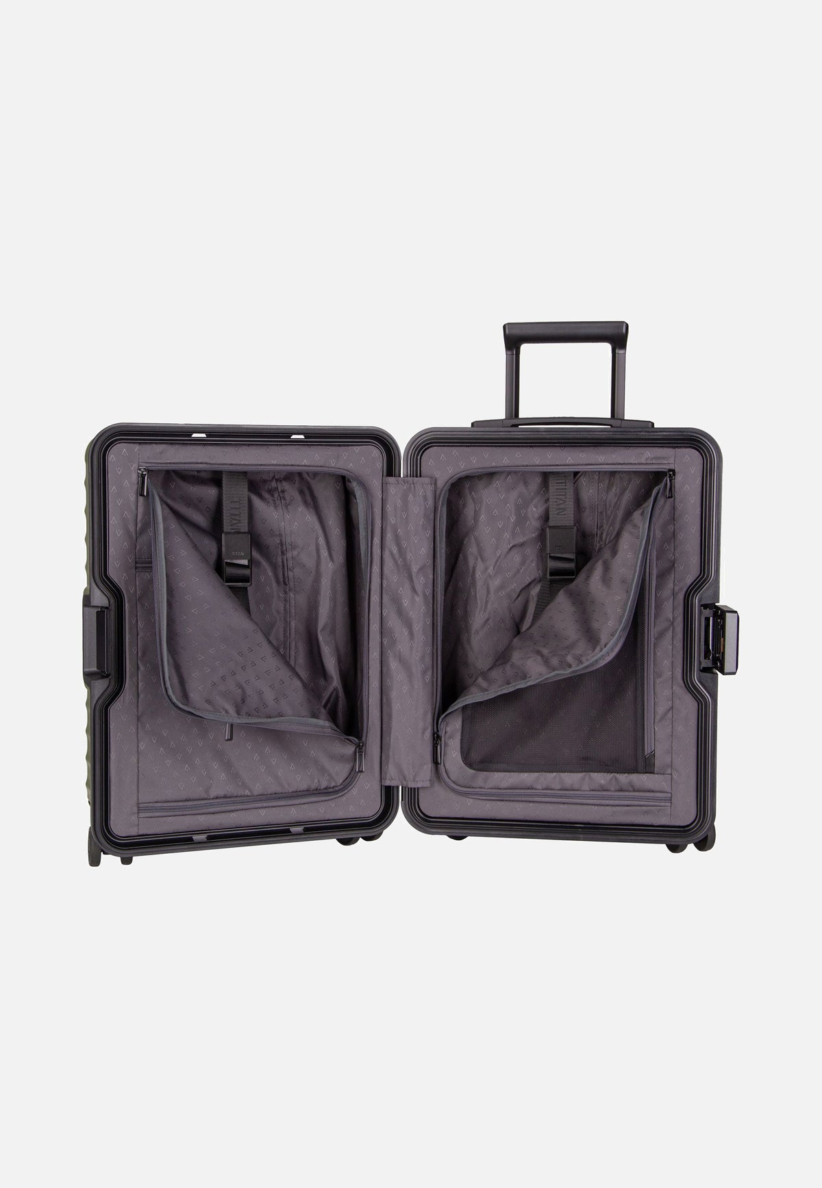 Titan OVERSEAS 4w Trolley S20 Forest Green Koffer