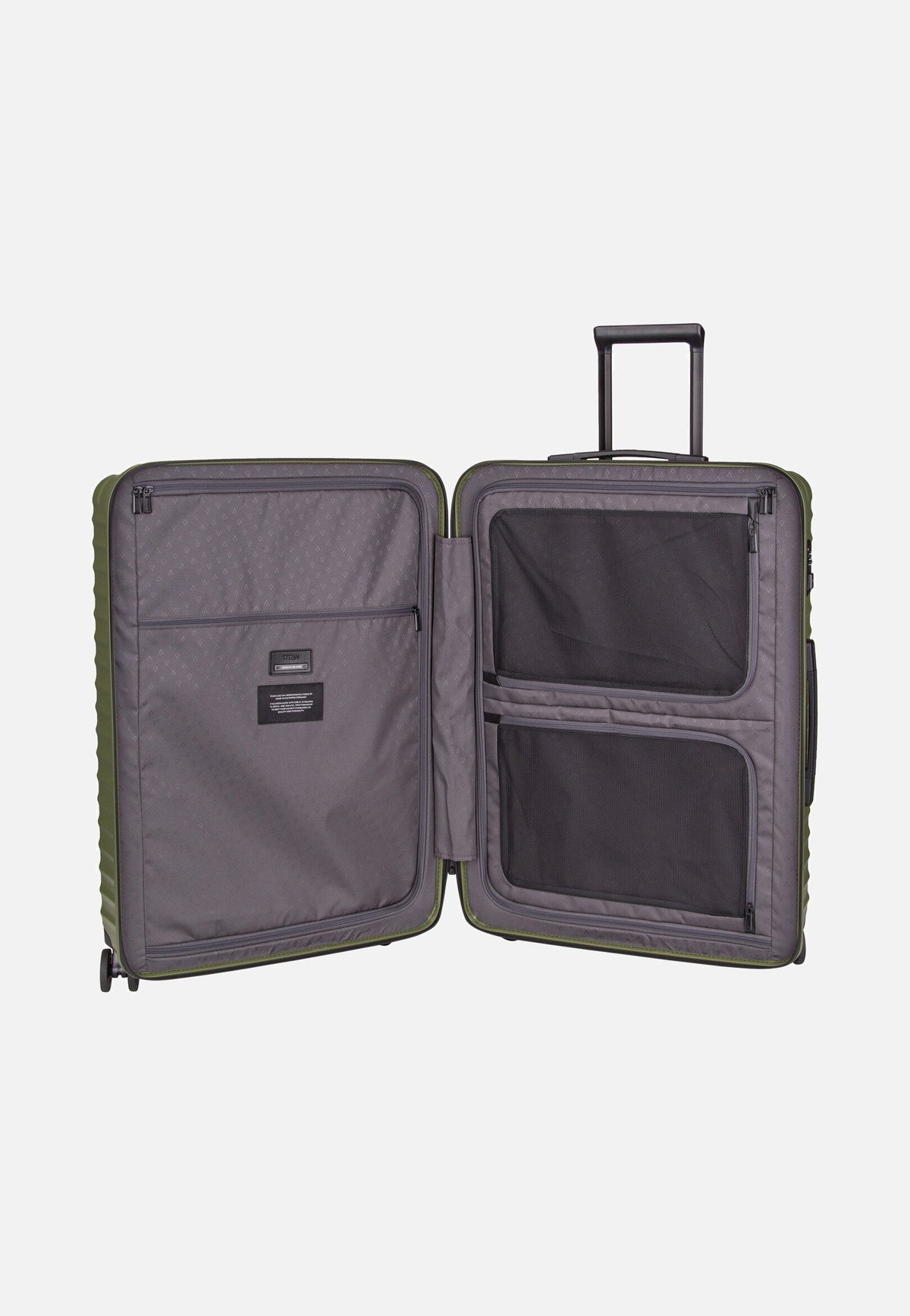 Titan UPGRADE 4w Trolley L Forest Green Koffer