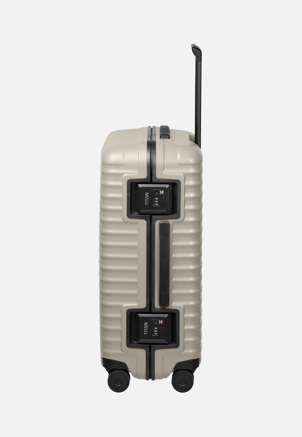 Titan OVERSEAS 4w Trolley M+ Moonstone Grey Koffer