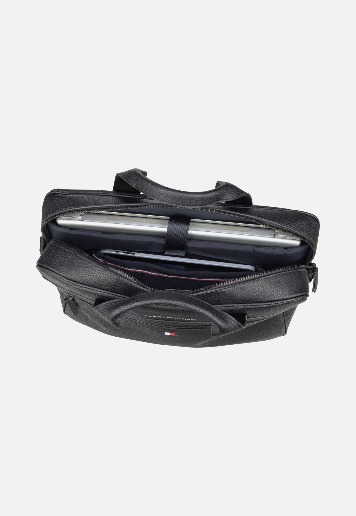 Tommy Hilfiger Essential PU Computer Bag Black Aktentasche