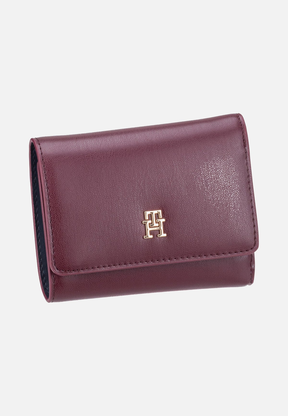 Tommy Hilfiger TH Icon Trifold Oxblood Wallet