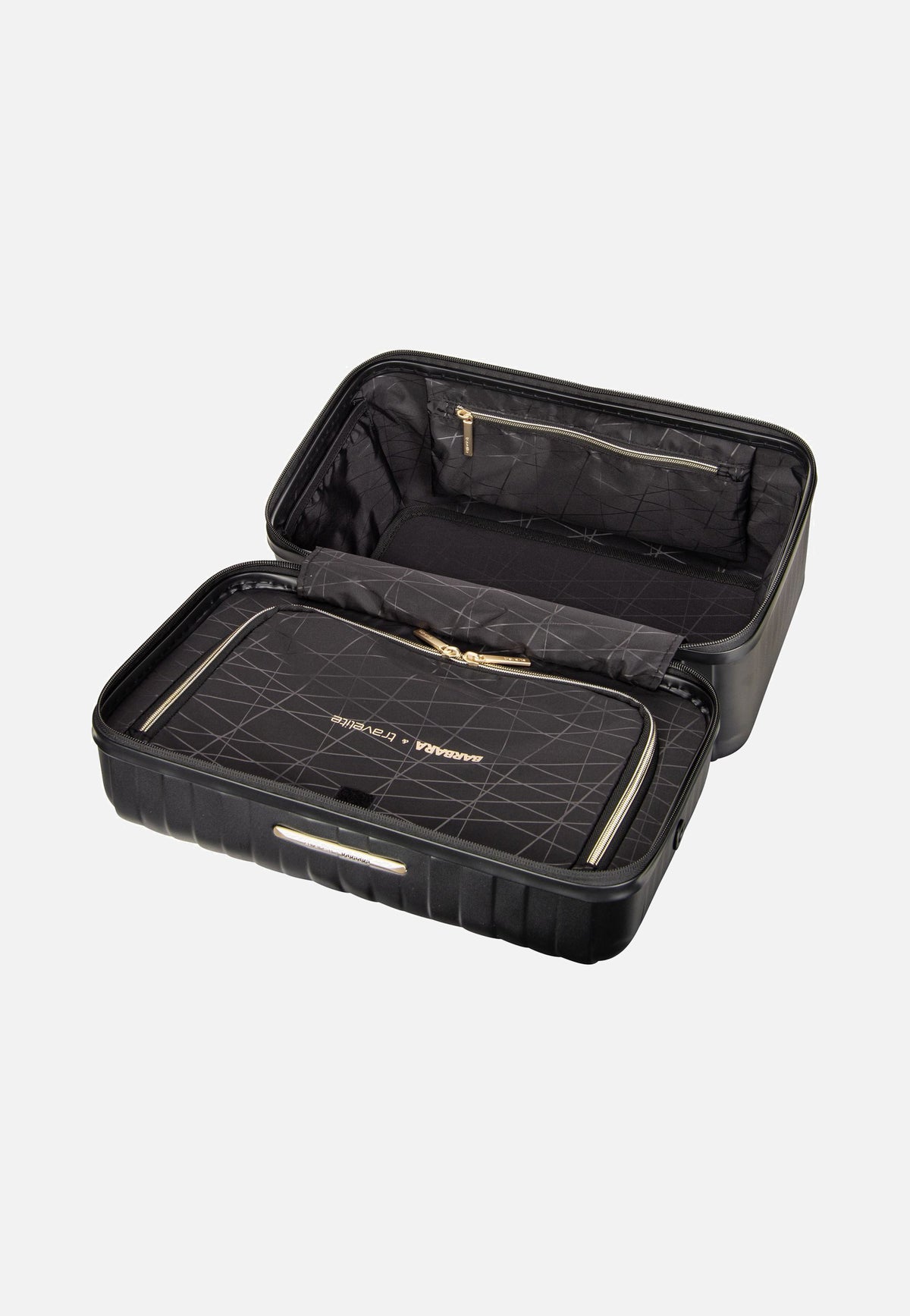 travelite Barbara Novelty Beauty Case Black Cosmetic Case