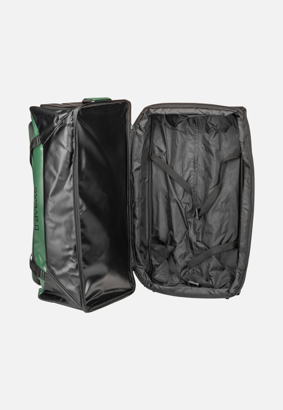 travelite Basics exp Grün Reisetasche mit Rollen