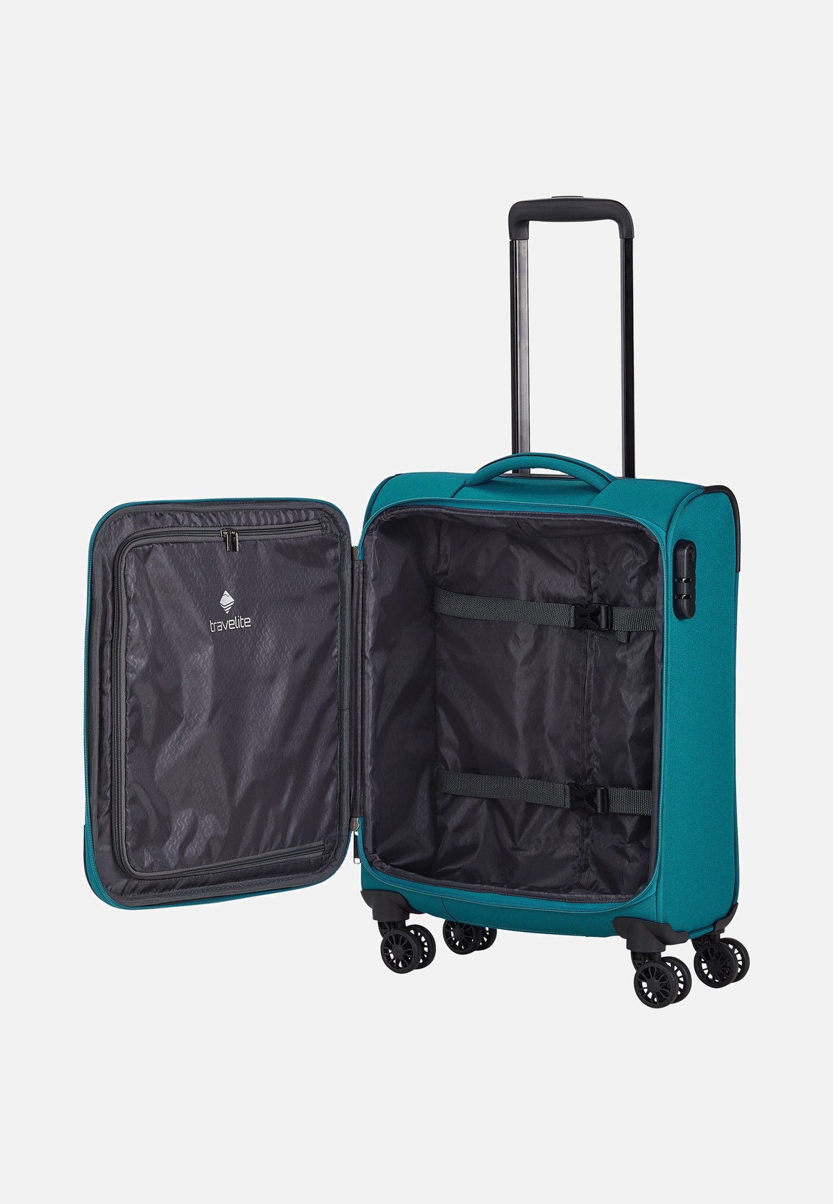 travelite Chios 4w Trolley S Petrol Koffer