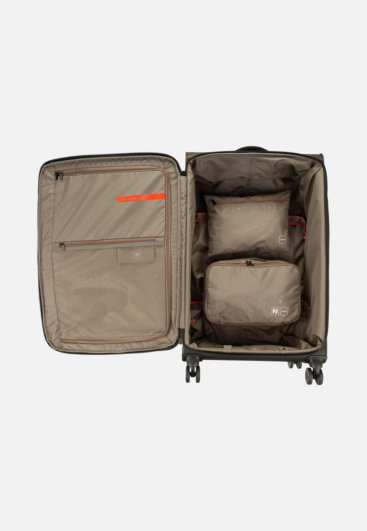 travelite Crosslite 4w Trolley L Oliv Koffer