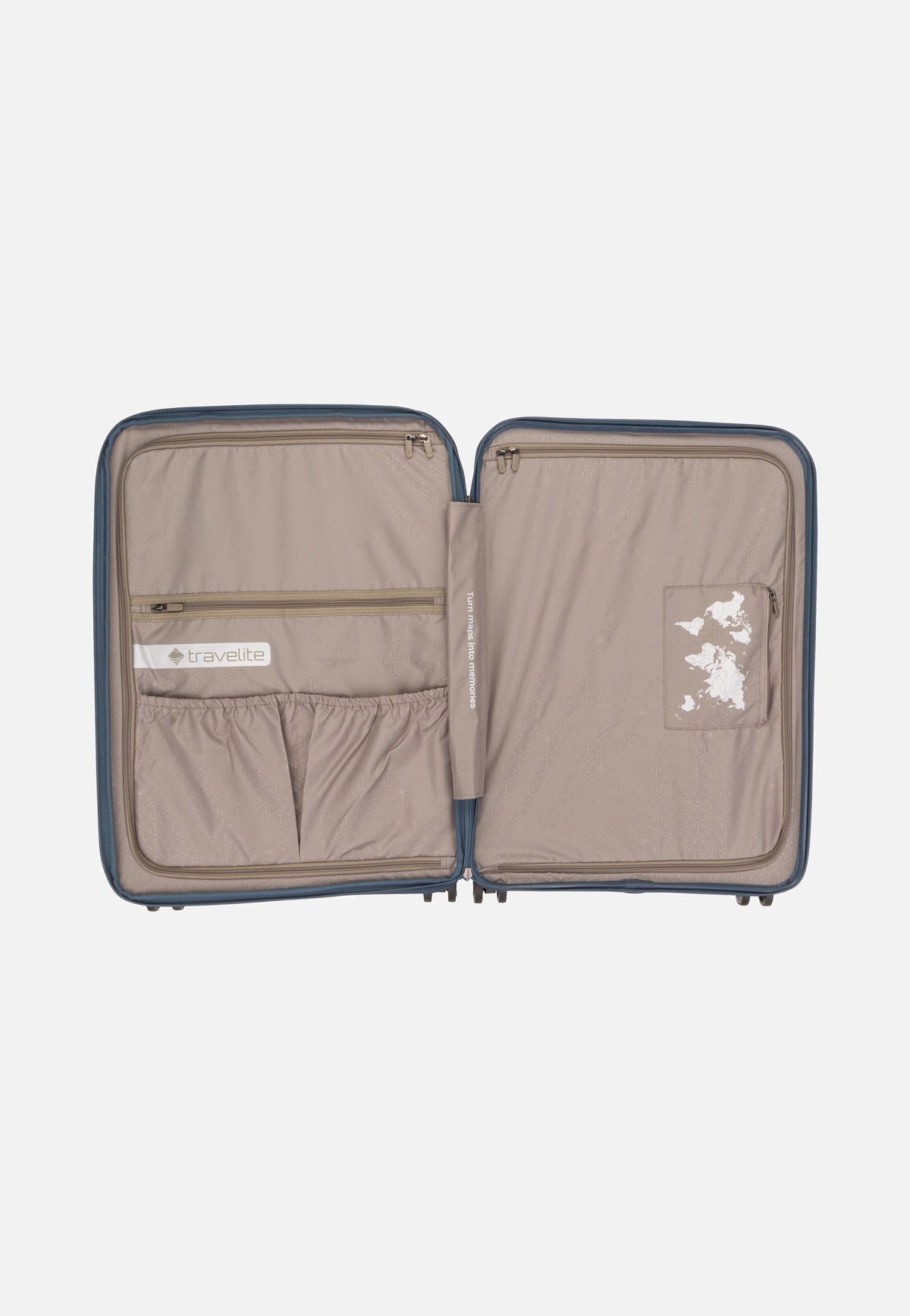 travelite Mooby 4w Trolley L Marine Koffer