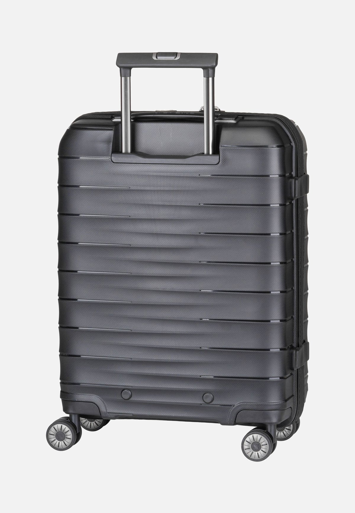 travelite Mooby 4w Trolley S Front Pocket Schwarz Koffer