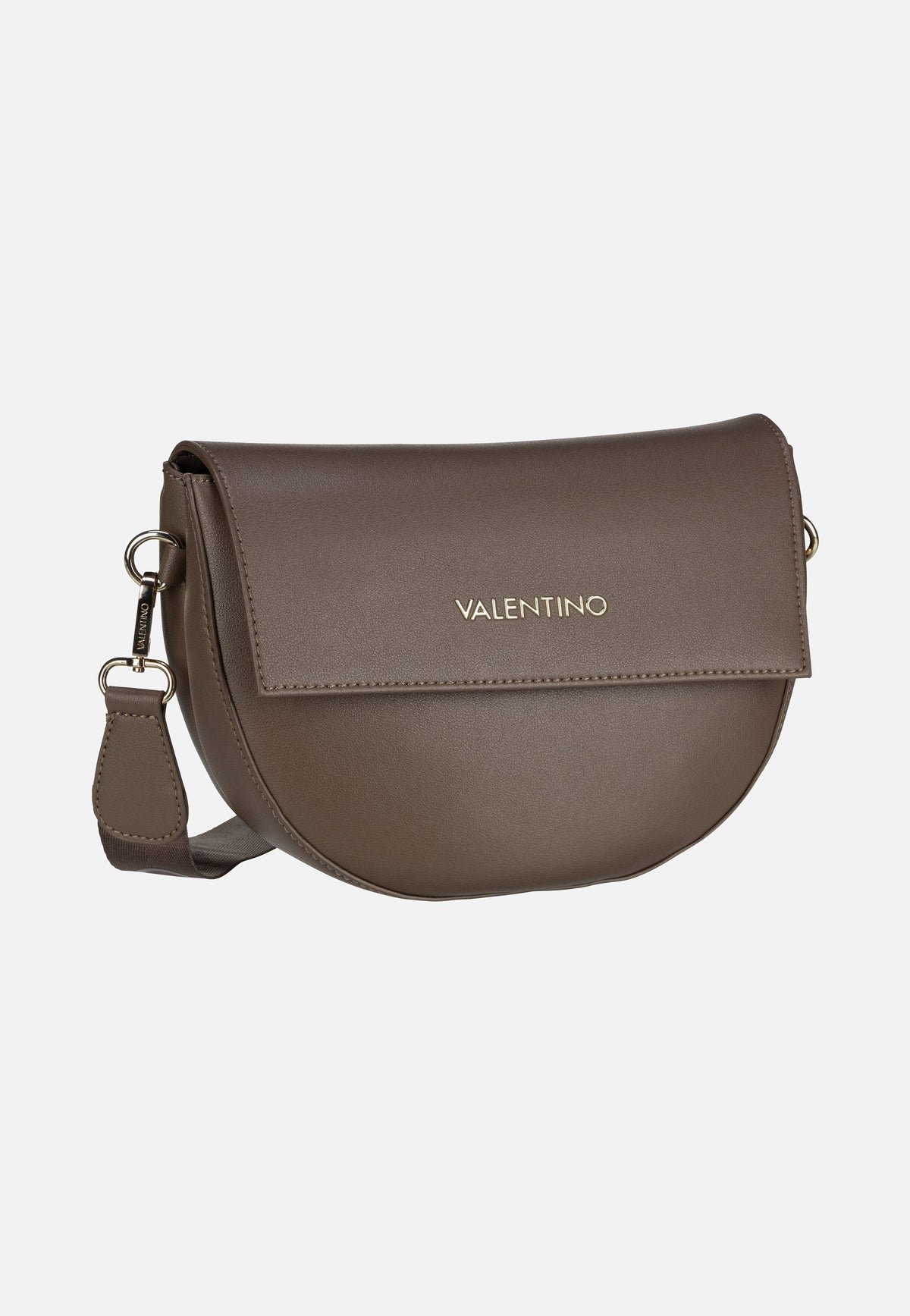 Valentino Bigs Pattina J02 Taupe Saddle Bag