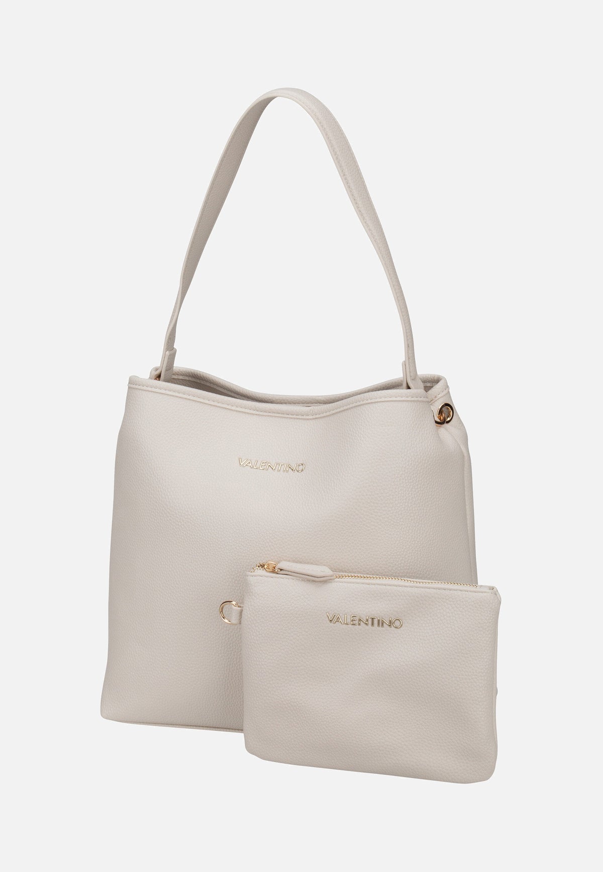 Valentino Brixton X03 Ecru Hobo Bag