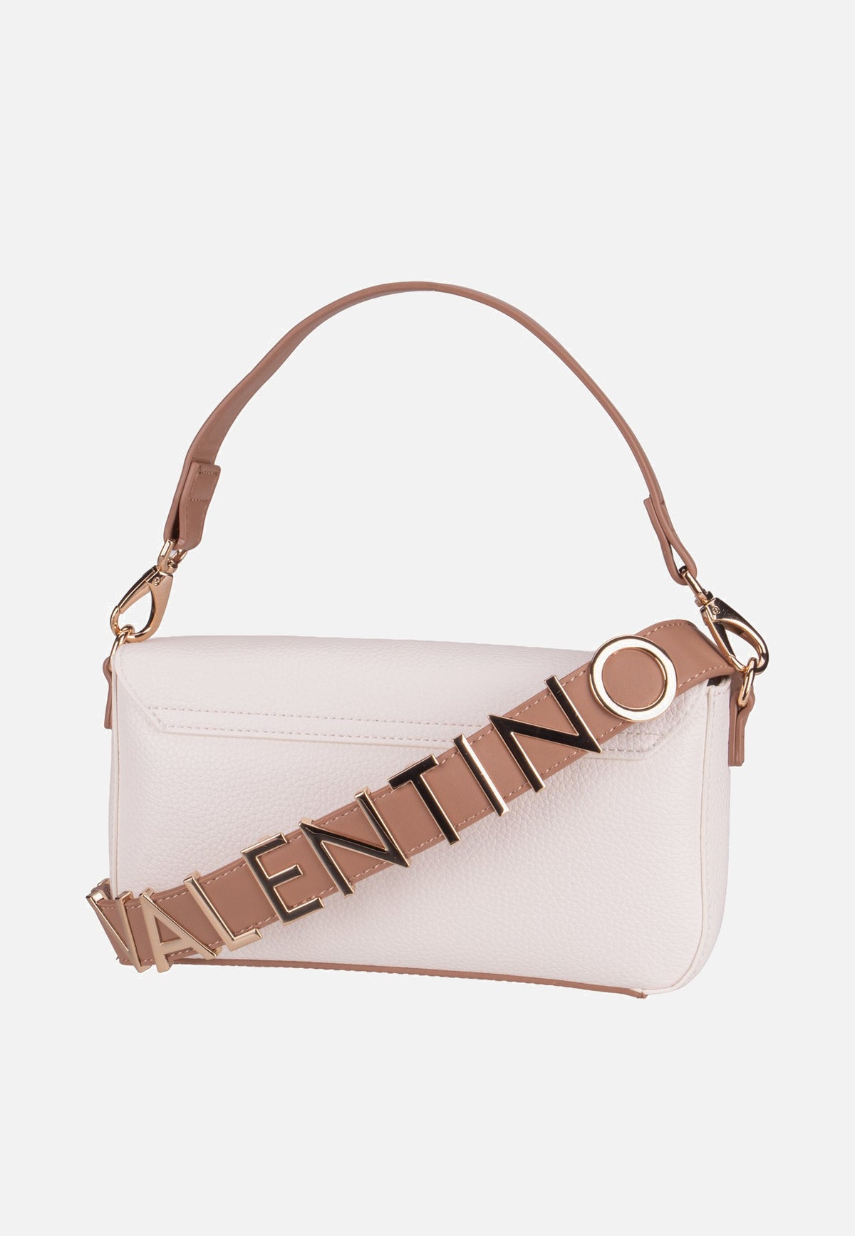 Valentino Alexia 804 Bianco/Cuoio Abendtasche