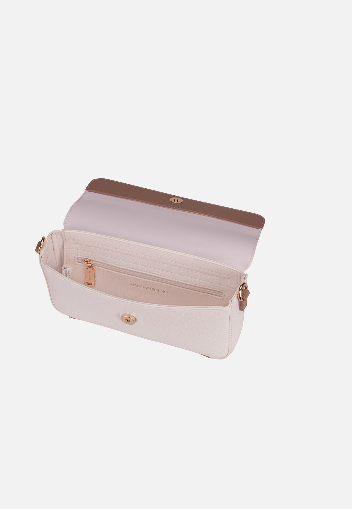 Valentino Alexia 804 Bianco/Cuoio Abendtasche