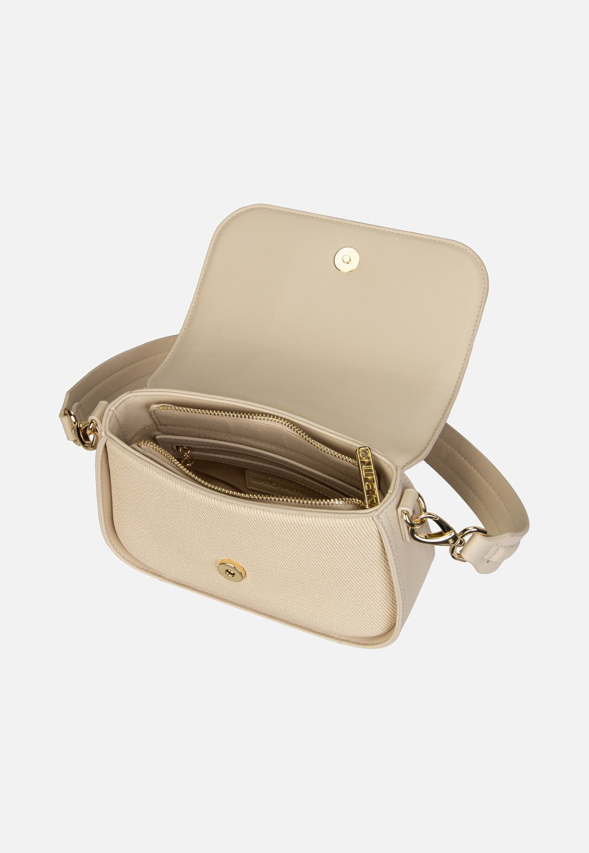 Valentino Atena Re S09 Naturale/Ecru Schultertasche