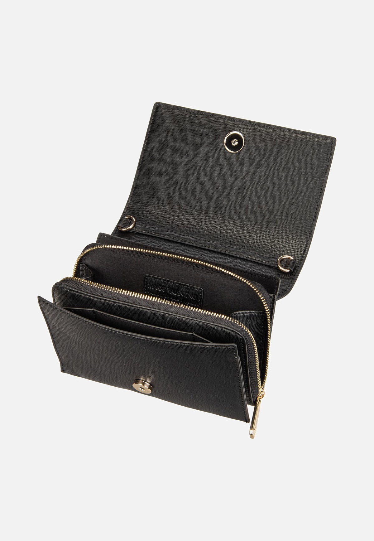 Valentino Ember 17SAF Nero Abendtasche