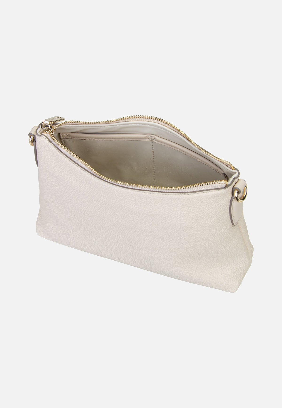 Valentino Fiamma Re 5Y13 Ecru Shoulder Bag