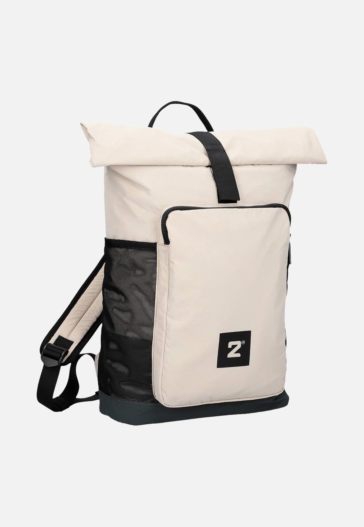 zwei Bonny BOR180 Sand Rolltop Rucksack
